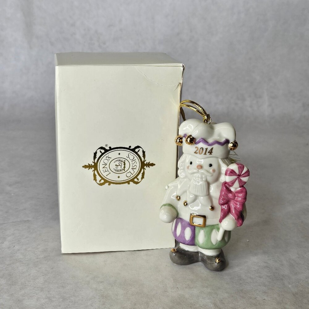 2014 Lenox Annual Lollipop Lolli-Pop Nutcracker Christmas Ornament with Box